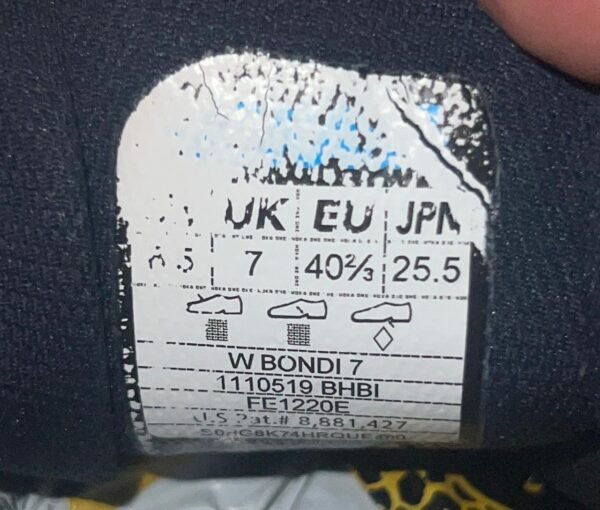 Original Hoka One One Bondi 7 Branded Runner Shoes