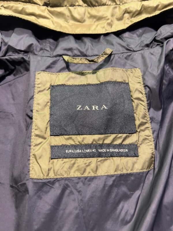 ORIGINAL ZARA LINING PUFFER LIGHTWEIGHT BRANDED FEATHER JACKET (RARE PIECE)