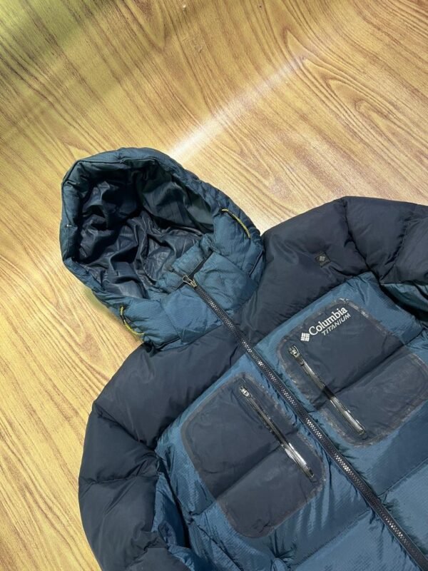 ORIGINAL COLUMBIA OMNI HEATLIGHT WEIGHT BRANDED PUFFER JACKET