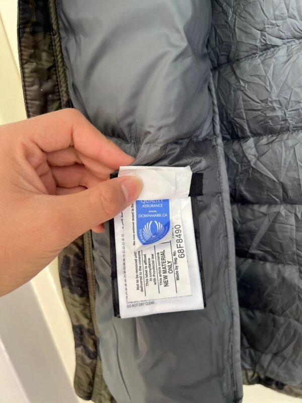 Original Authentic Canada Goose Camouflage Luxury Branded Goose Down Jacket