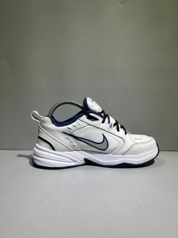 Original Nike Air Monarch Branded White Leather Walking and Running Shoes