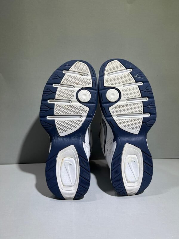 Original Nike Air Monarch Branded White Leather Walking and Running Shoes