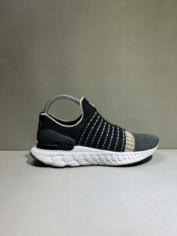 Original Nike React Phantom Run Flyknit 2 'Black Smoke Grey Branded Runners Shoes