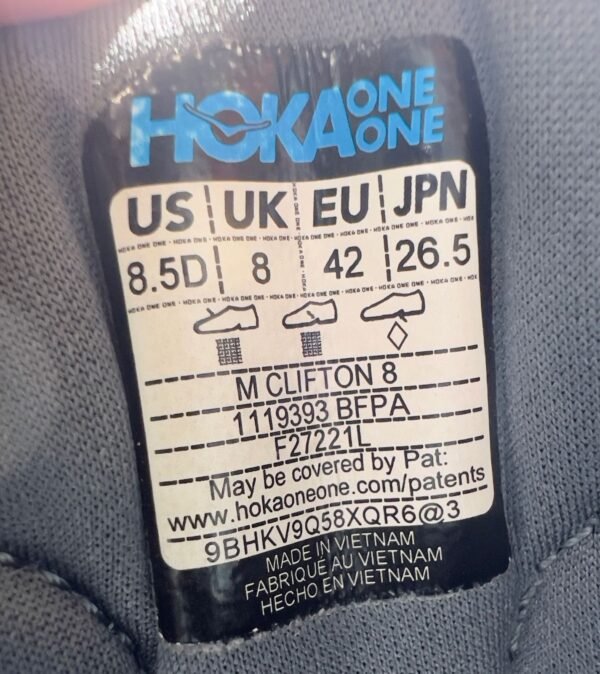 Original Hoka Clifton Branded Runners Shoes