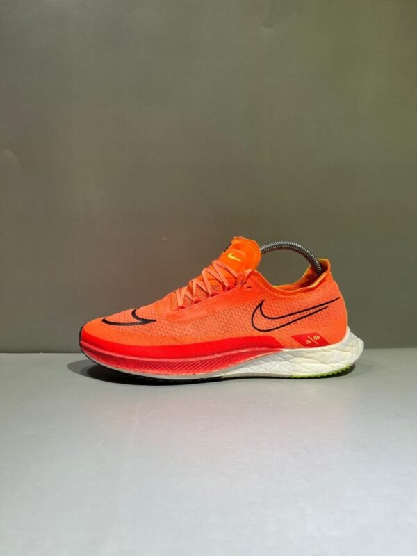 Original Nike ZoomX Streakfly Total Orange Black White Branded Carbon Plated Shoes