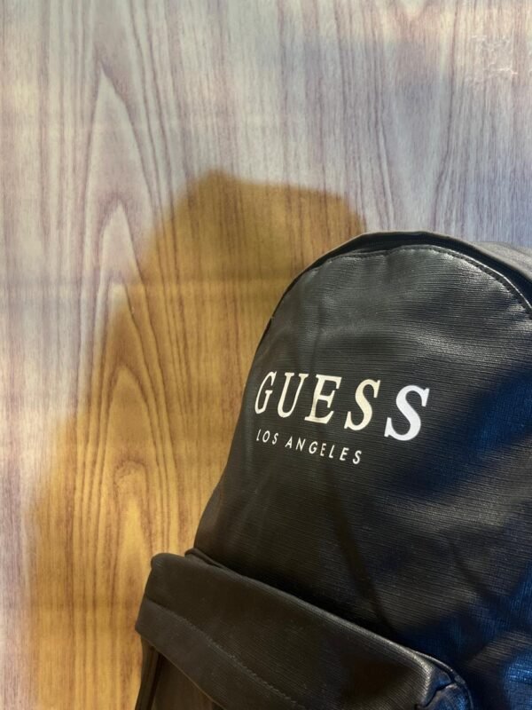 Original Guess Los Angeles Luxury Branded Leather Backpack