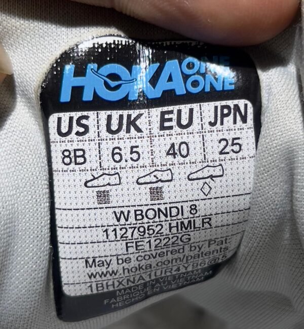 Original Hoka Bondi 8 Lightweight Ultra Comfortable Branded Runners Shoes