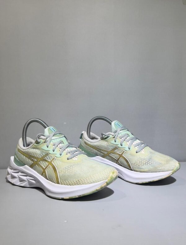 Original Asics Novablast 2 LE White Branded Runners Lightweight and Comfortable Shoes