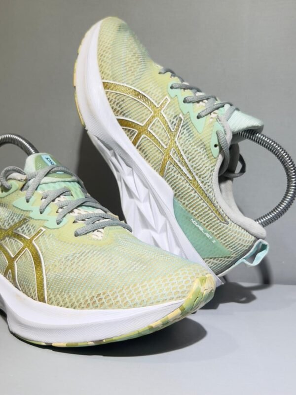 Original Asics Novablast 2 LE White Branded Runners Lightweight and Comfortable Shoes