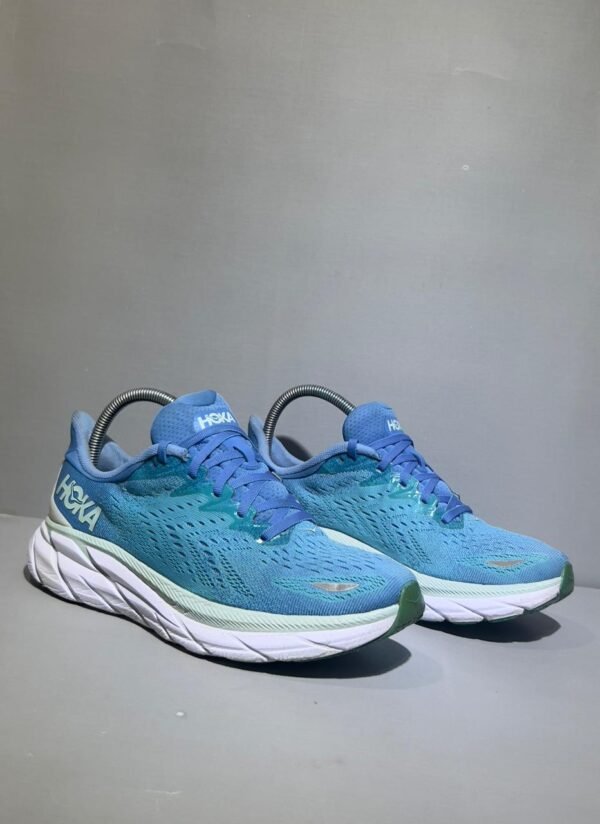 Original Hoka Clifton 8 Amazing Blue Color Branded lightweight Ultra foam Shoes