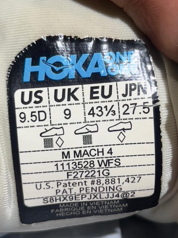 ORIGINAL HOKA MACH 4 RUNNING BRANDED SHOES