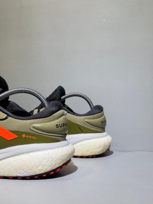 Original Adidas Supernova GORE-TEX Orbit Green Impact Orange Branded Running Comfortable Shoes