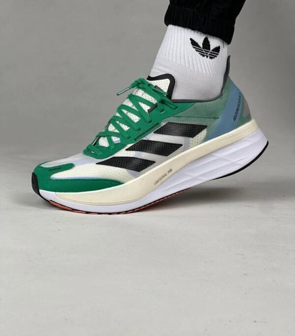 Original Adidas Adizero Boston 11 2022 Model Lightweight 300 Meter Running Shoes