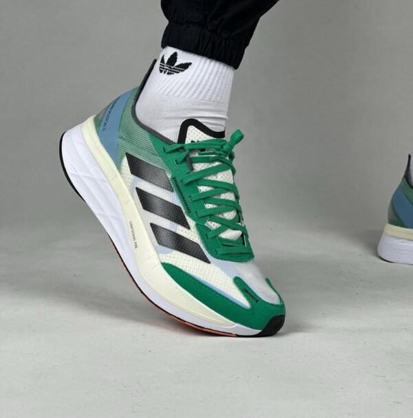 Original Adidas Adizero Boston 11 2022 Model Lightweight 300 Meter Running Shoes