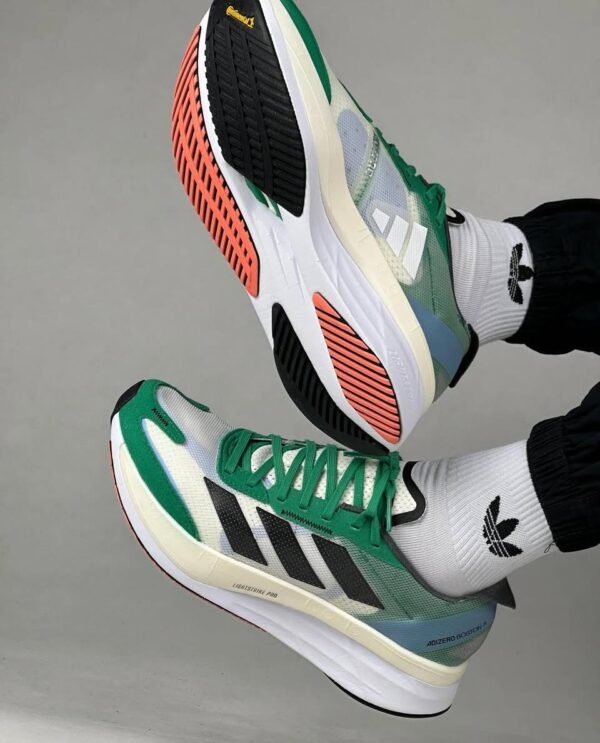 Original Adidas Adizero Boston 11 2022 Model Lightweight 300 Meter Running Shoes