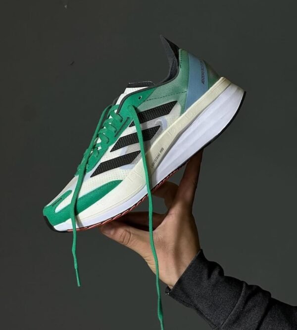 Original Adidas Adizero Boston 11 2022 Model Lightweight 300 Meter Running Shoes