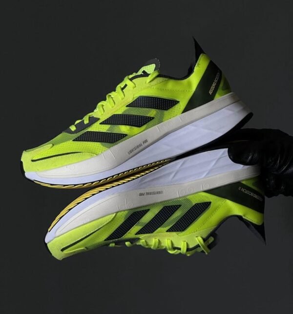 Original Adidas Adizero Boston 11 2022 Model Lightweight Comfortable Branded Runners Shoes