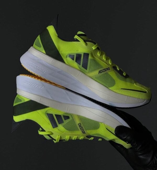 Original Adidas Adizero Boston 11 2022 Model Lightweight Comfortable Branded Runners Shoes