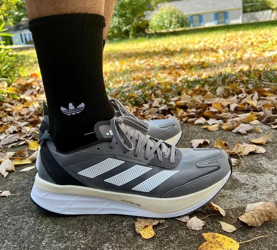 Original Adidas Adizero Boston 11 2022 Model Lightweight Comfortable Branded Runners Shoes