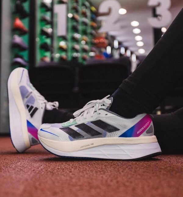 Original Adidas Adizero Boston 11 2022 Model Lightweight and Comfortable 300 Meter Branded Running Shoes