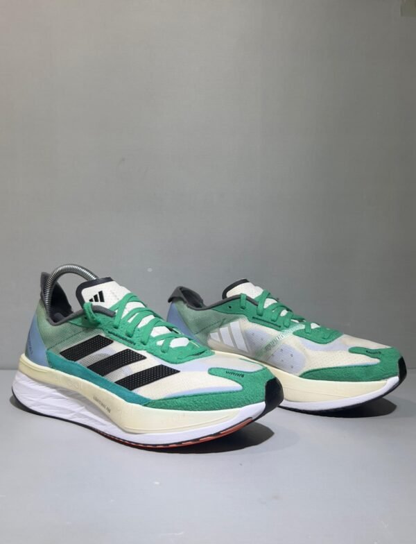 Original Adidas Adizero Boston 11 2022 Model Lightweight 300 Meter Running Shoes