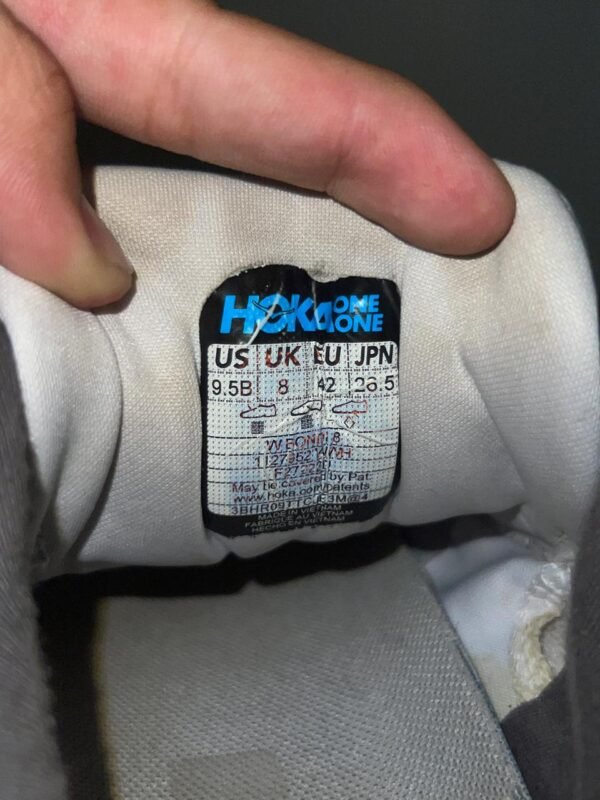 Original Hoka One One Bondi 8 Lightweight Branded Running Shoes