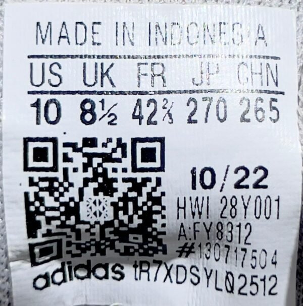 Original Adidas Cloudfoam Lightweight Branded Running Shoes