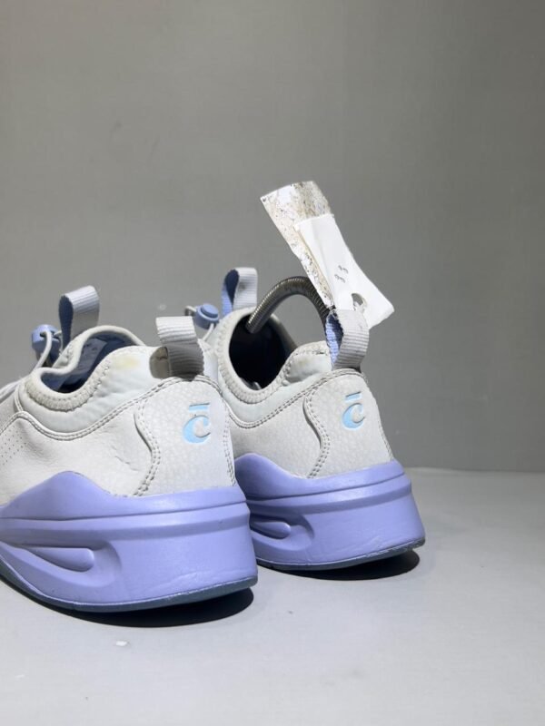 Original Clove Comfort Gray Purple Leather Branded (Imported) Shoes
