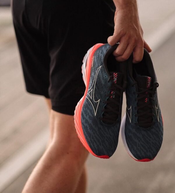 Original Mizuno Wave Rider 26 Latest Model ultra-soft and Comfortable Branded Running Shoes