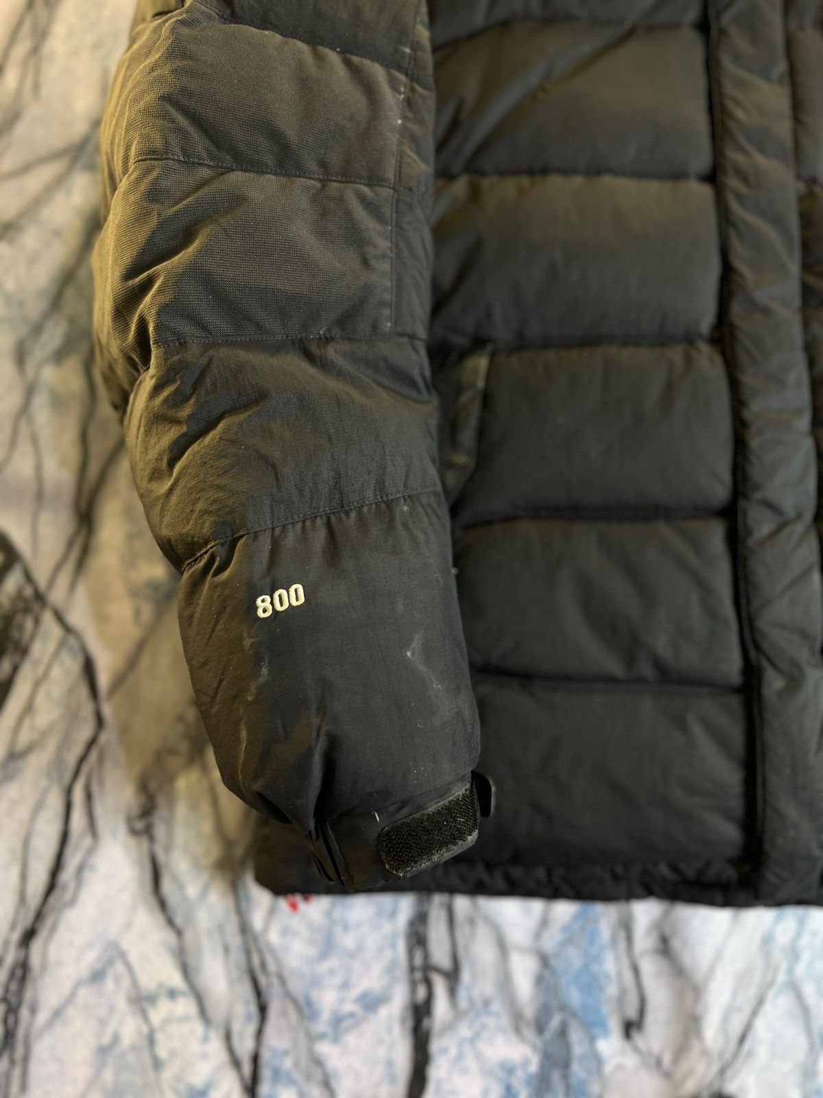 Original THE NORTH FACE HYVENT SUMMIT SERIES 800 FILL POWER BRANDED FEATHER JACKET