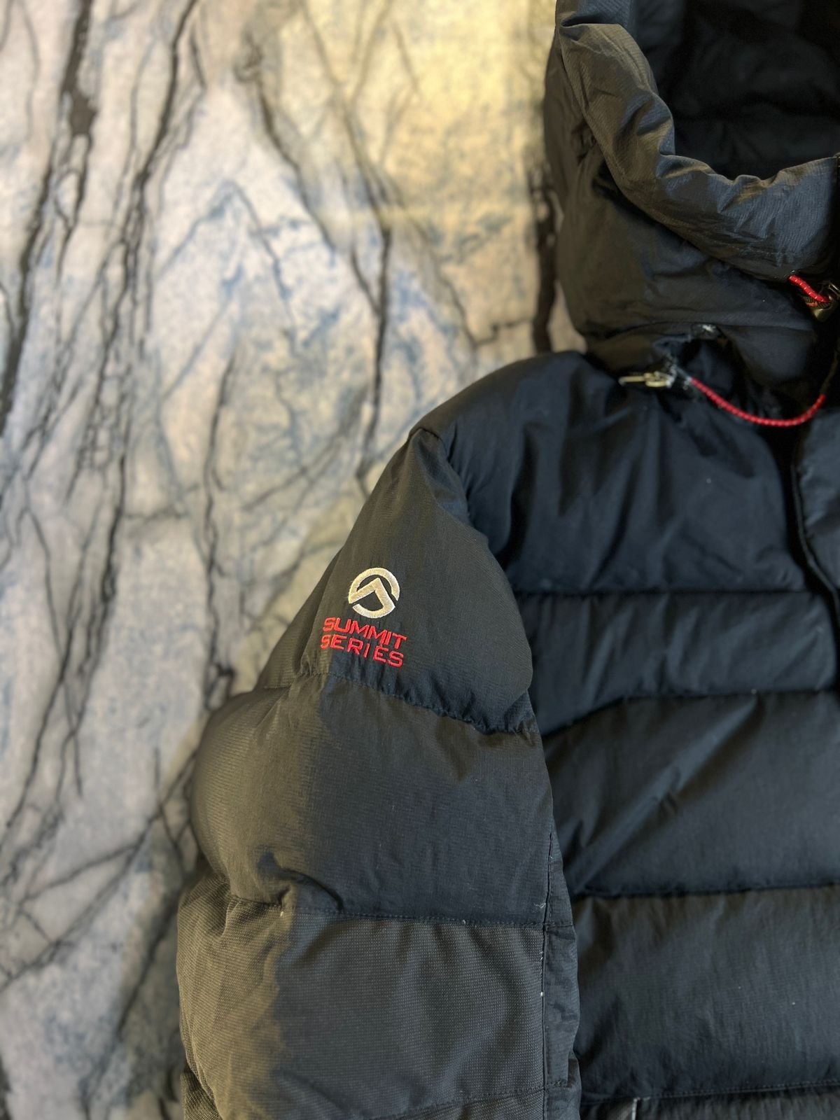 Original THE NORTH FACE HYVENT SUMMIT SERIES 800 FILL POWER BRANDED FEATHER JACKET