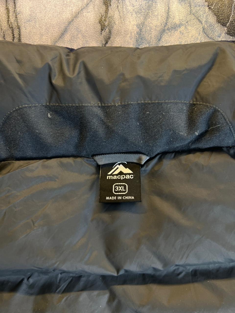 ORIGINAL MACPAC PUFFER LIGHTWEIGHT BRANDED FEATHER SLEEVLESS JACKET