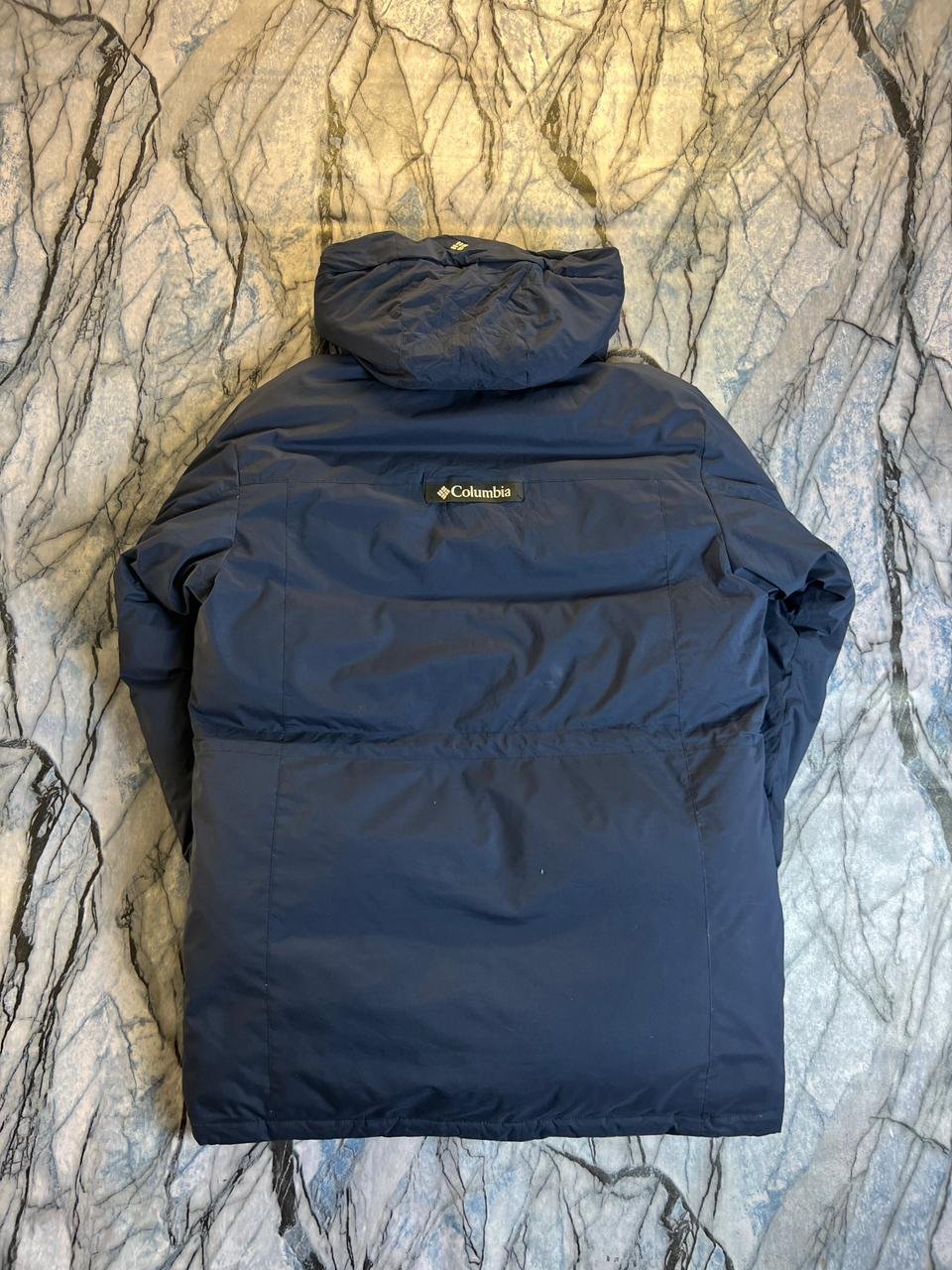 ORIGINAL COLUMBIA COTTON UPPER PARACHUTE MIX LIGHTWEIGHT BRANDED PUFFER JACKET