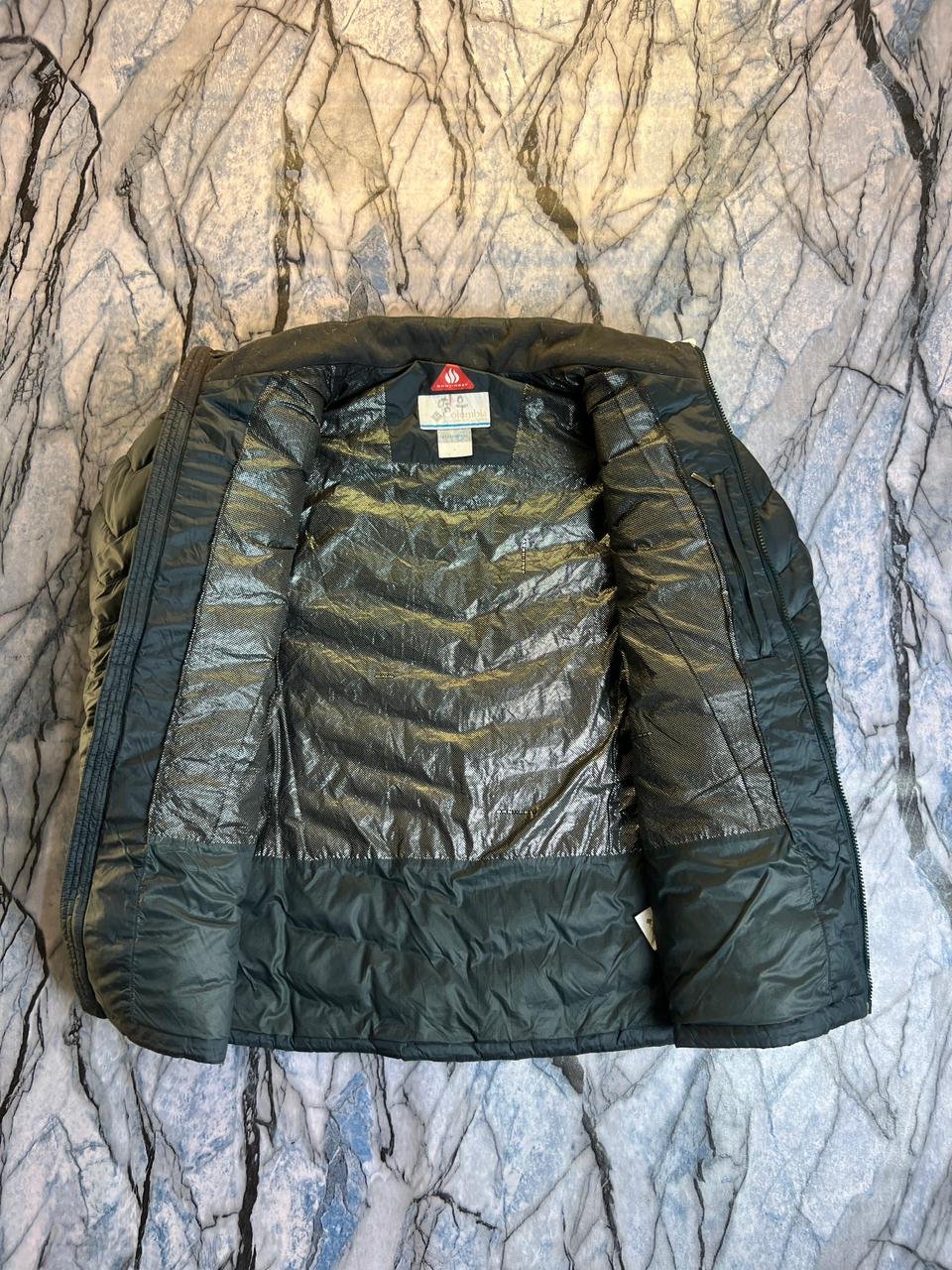 Original Columbia Lightweight Branded Lining Puffer Jacket