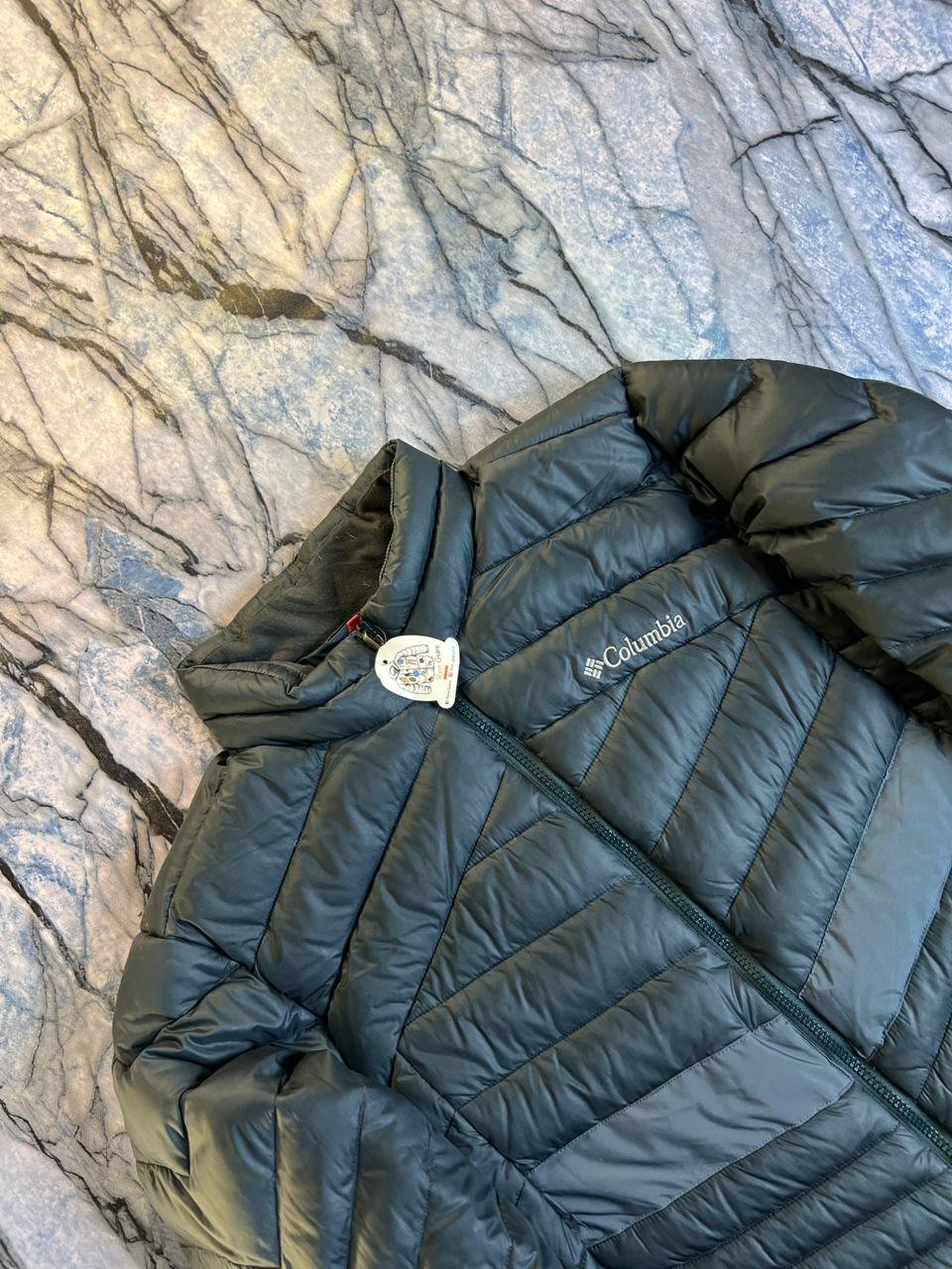Original Columbia Lightweight Branded Lining Puffer Jacket