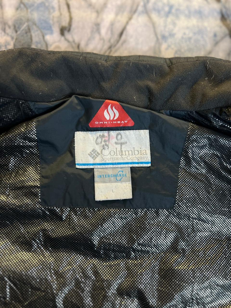 Original Columbia Lightweight Branded Lining Puffer Jacket