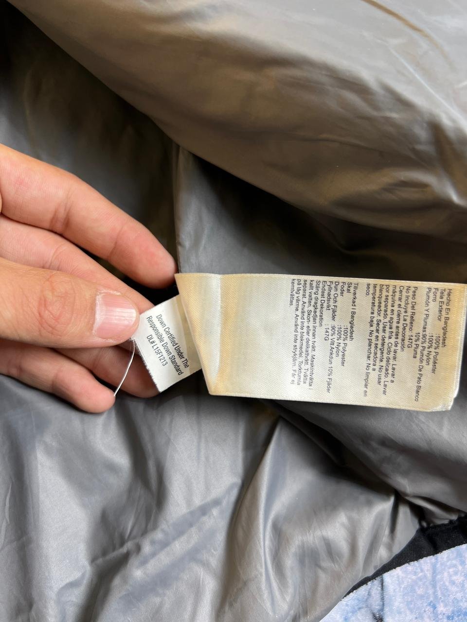 ORIGINAL TIMBERLAND LINING BRANDED PUFFER JACKET