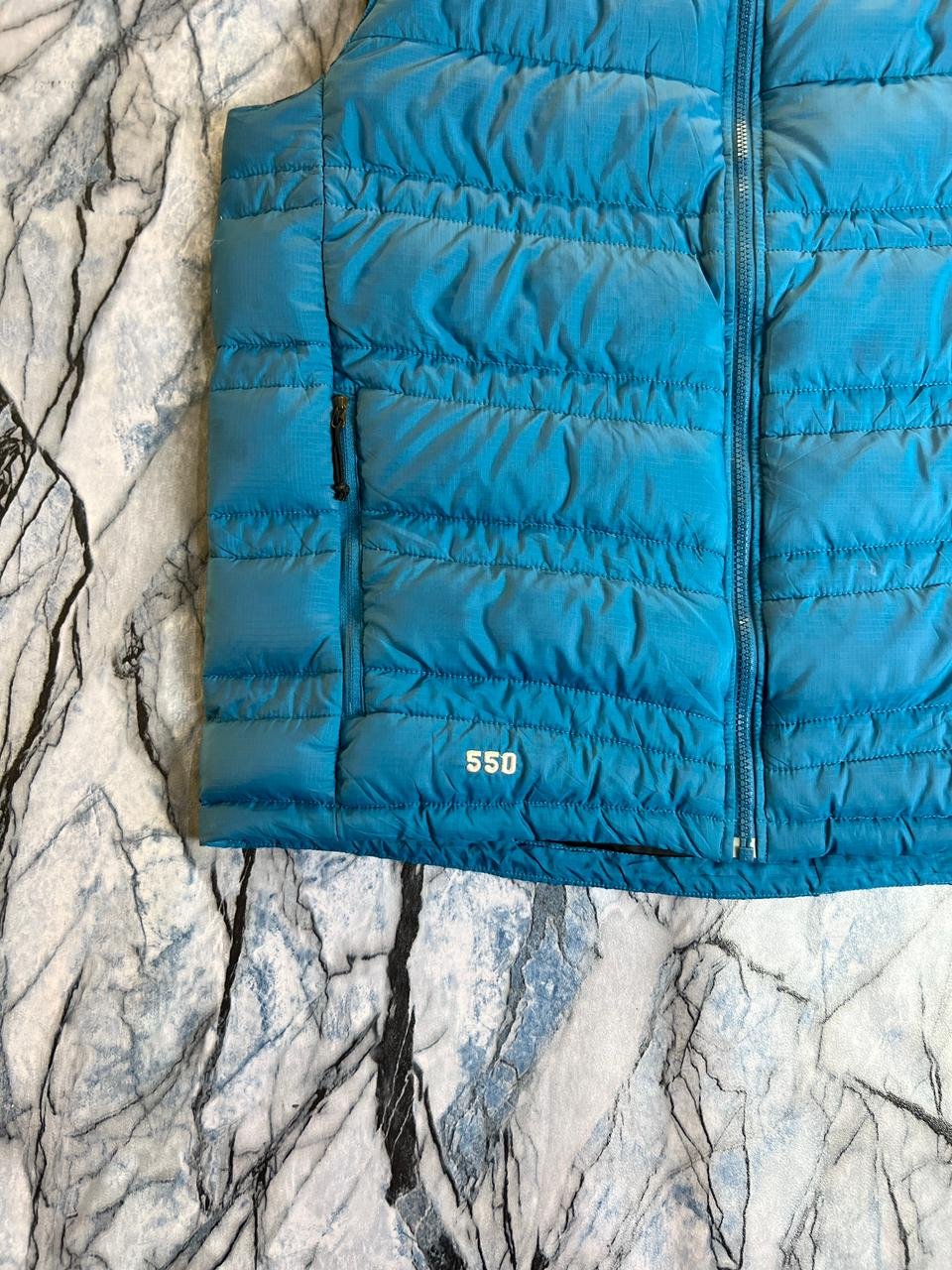 ORIGINAL THE NORTH FACE LIGHTWEIGHT SLEEVELESS BRANDED FEATHER JACKET