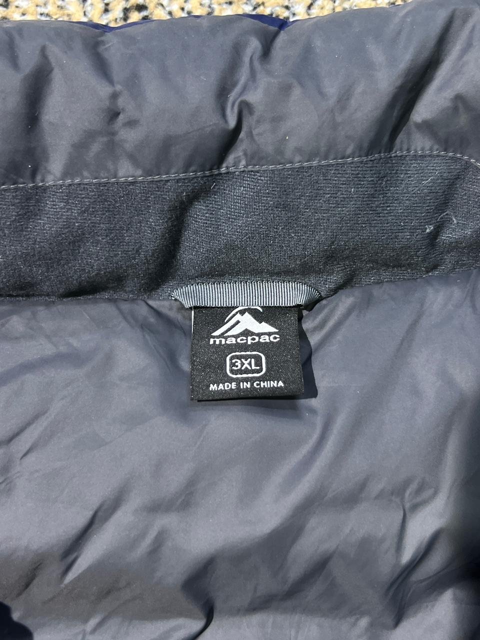 ORIGINAL MACPAC PUFFER LIGHTWEIGHT BRANDED FEATHER SLEEVLESS JACKET