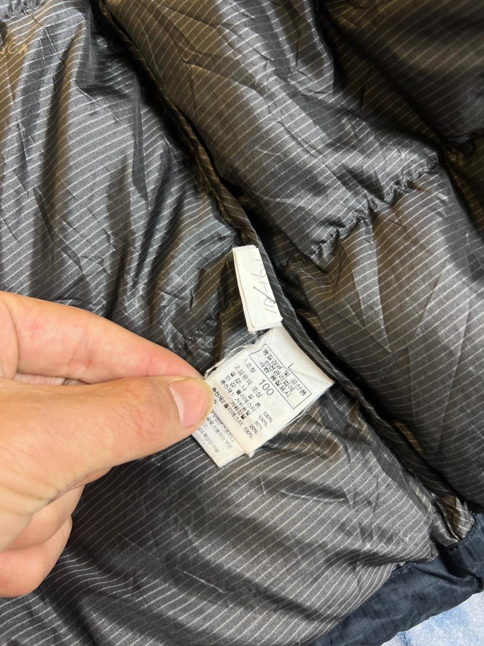 ORIGINAL THE NORTHFACE 700 - DEGREE TEMPERATURE LIGHWEIGHT BRANDED PUFFER JACKET