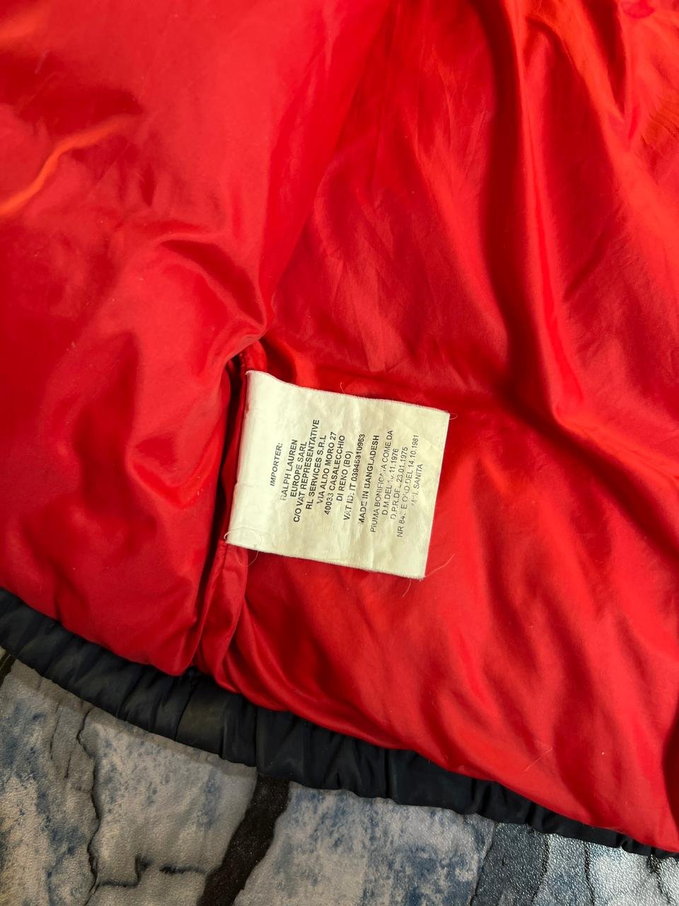 ORIGINAL POLO LIGHTWEIGHT BRANDED PUFFER JACKET